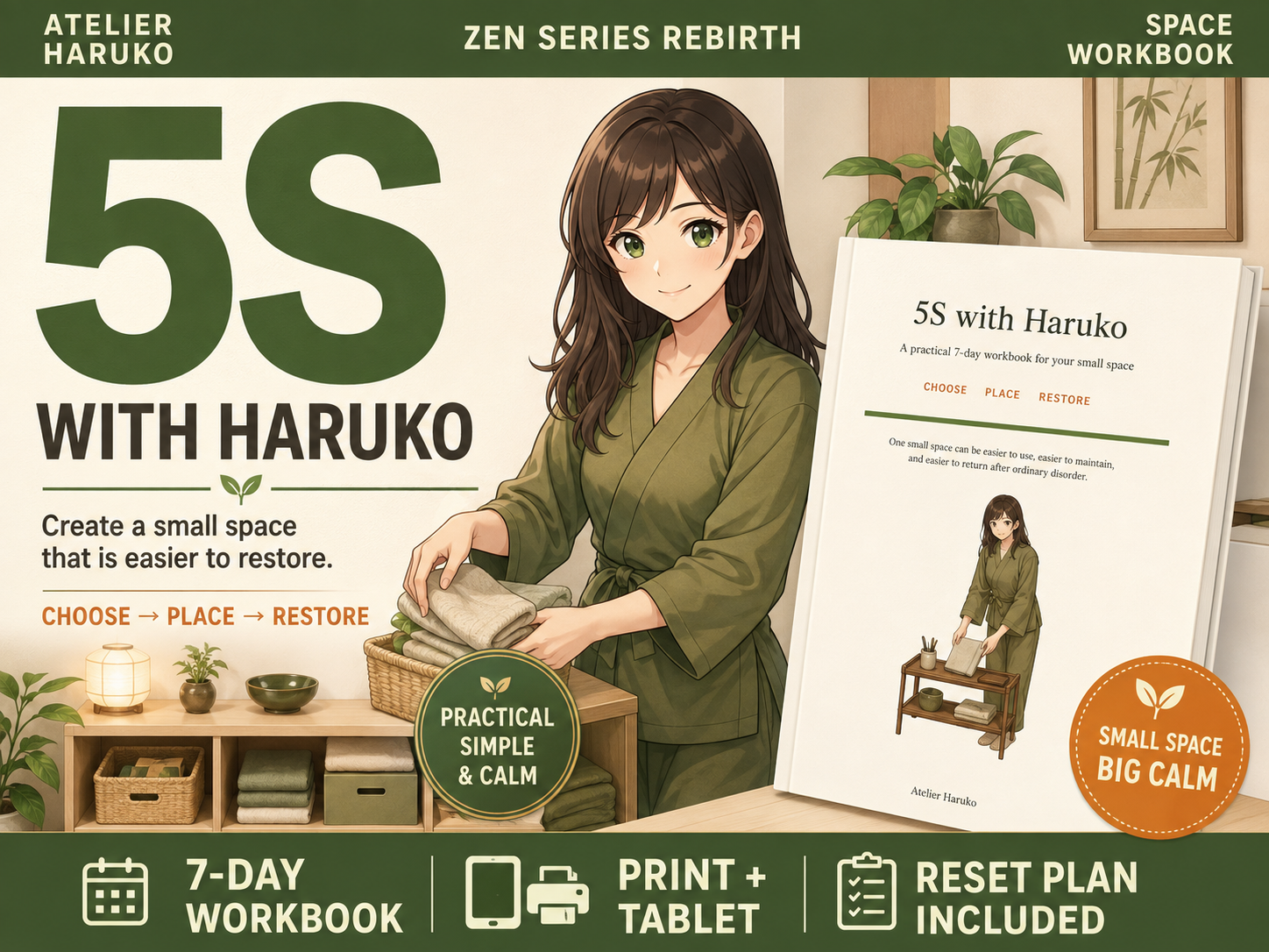 5S with Haruko workbook