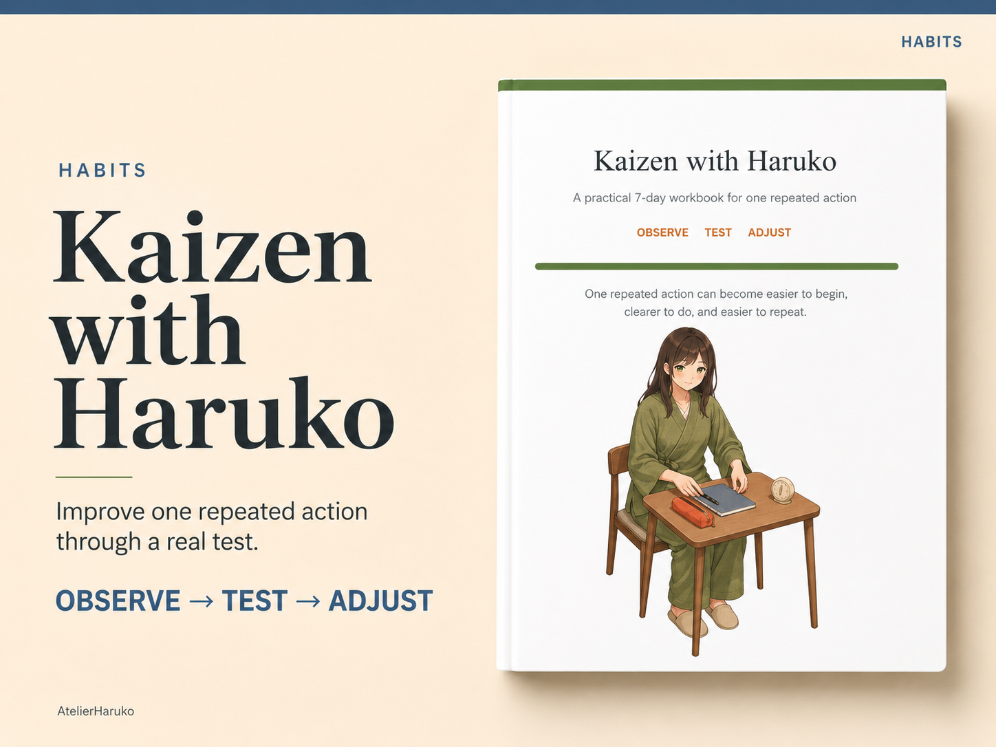 Kaizen with Haruko workbook
